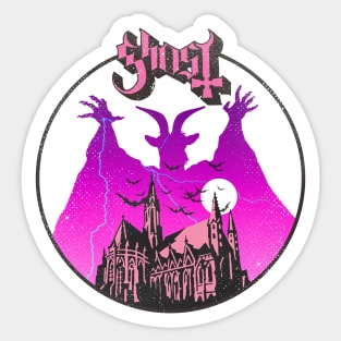 Ghost Pink Magenta Sticker